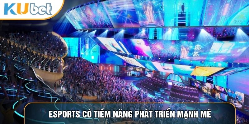 Esports có tiềm năng phát triển mạnh mẽ